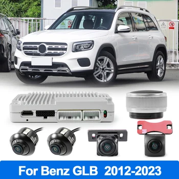 Slepa Pega Pogled iz Zraka Sistem 360-Stopinjski 1080P Kamera za Benz GLB 2012 2013 2014 2015 2016 2017 2018 2019 2020 2021 2022 2023