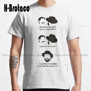 Smokewagon Doc Holliday, Nagrobnik, Im Vaše Huckleberry, Ni, Da Daisy Klasičnih T-Shirt Zunanja Preprost Vintag Priložnostne Majice
