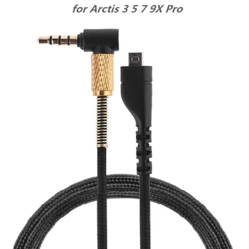 Snemljiv Gaming Slušalke Kabel 2M 78 cm Dolg za Arctis 3 5 7 9 Pro