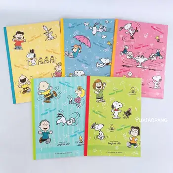 Snoopy Omejeno Japonci so Limited Edition B5 Mrežo Prenosnika Znotraj Risanka Kawaii Anime Plišastih Igrač za Študentske Darilo za Rojstni dan