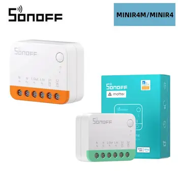 SONOFF 1-4PC MINIR4M/MINIR4 MINI R4 Extreme WiFi Smart Stikalo Prek V5-I-MATE Glasovni Nadzor Alexa googlova Domača stran 2-Smerno Stikalo EWeLink