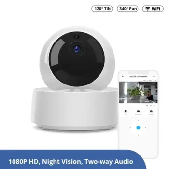 SONOFF 1080P HD MINI Wifi Smart Camera GK-200MP2-B EWeLink Smart Home Security Kamere 360° IR Nočno Vizijo Wirelsess IP Kamere