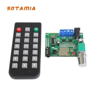 SOTAMIA HI-fi Bluetooth 5.0 Amplificador 2.0 Stereo Zvok Zvočnikov Ojačevalec 2x20W Dom Avdio Povečujejo Amp Podporo AUX TF Kartica