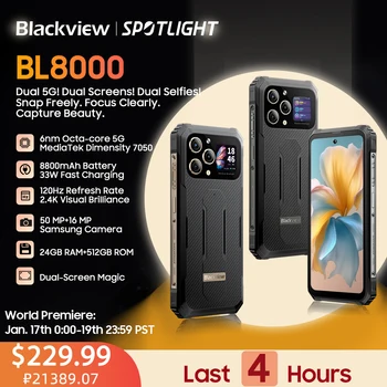 [Svetovno Premiero] Blackview BL8000 5G Pametni telefon Robusten 6.78