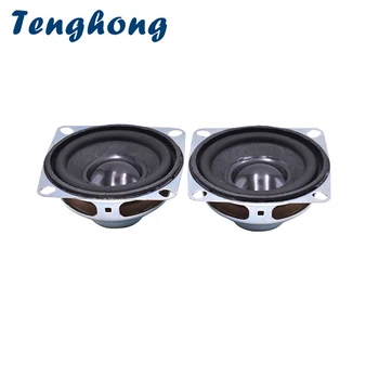 Tenghong 2pcs 2 palca 52 MM Audio Zvočnikov 4Ohm 5W Celoten Obseg Bluetooth Zvočnik Enote Rog, Bas Multimedijski Zvočnik za Domači Kino