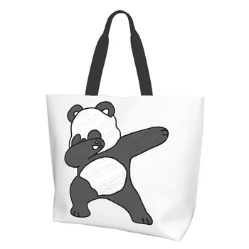 Tote Vrečko Kul Panda Potovanja Torba Torbici Torbici za Jogo Telovadnici Potovanja Plaži