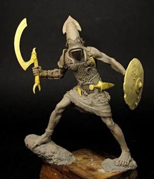 Unassambled 1/24 stari bojevnik stojalo z mečem Smolo slika miniaturni model, kompleti Unpainted