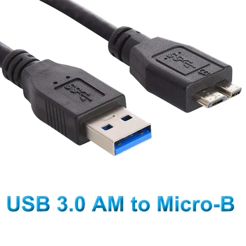 USB 3.0 na Mikro B kabel za Western Digital,Toshiba,Lacie,Seagate Zunanji Trdi Disk, za Kabel Micro USB 3.0 Kabel USB 3.0 A