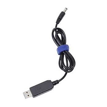USB DC Pretvori Kabel 5V za 12V Napetost Step-Up Kabel 5.5x2.1 mm DC Moški, 1M Nova