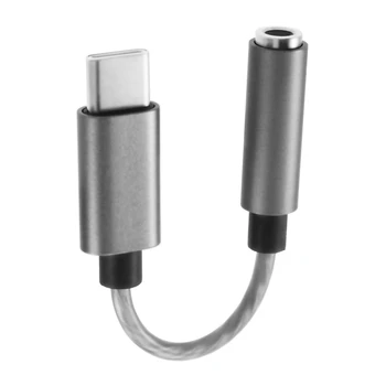 USB Tip C Do 3,5 Mm Slušalke Jack DAC Adapter 32Bit 384Khz Realtek ALC5686 USB 3,5 Mm Za Pametni telefon SAMSUNG
