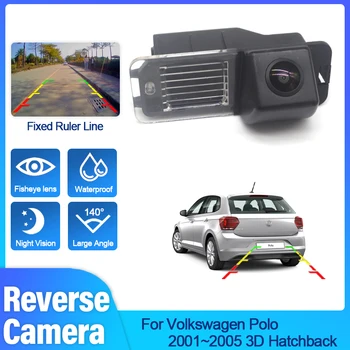 Varnostno kopiranje Pogled od Zadaj kamero Za Volkswagen Za VW Polo 2001 2002 2003 2004 2005 3D Hatchback registrske tablice kamero, parkirne Kamere