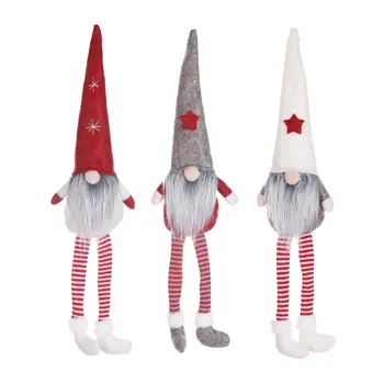 Vesel Božič švedski Santa Gnome Plišastih za Punčko Ornament Počitniških Domov Pa