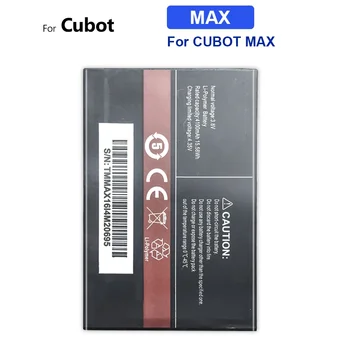 Visoke Kakovosti Mobilni Telefon Baterija Za CUBOT MAX Zamenjava Baterije 4100mAh Smartphon Baterije