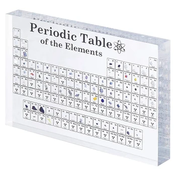 Vrh Prodajo Periodnega Z Realnimi Elementi V Notranjosti, Pravi Elementov Periodnega, Tabla Periodica Con Elementos Reales