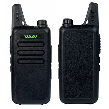 WLN KD-C1 Mini Prenosni Radio UHF 400-520MHz 5W walkie talkie 16 Kanal UHF oddajnik in Sprejemnik, KDC1 Walkie Talkie