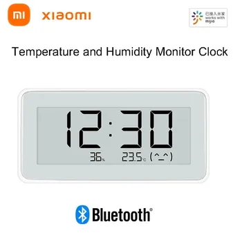 Xiaomi mijia Temperatura in Vlažnost Zaslon Ura Notranji Zunanji Termometer, Higrometer E-povezava za Merjenje Temperature Orodje