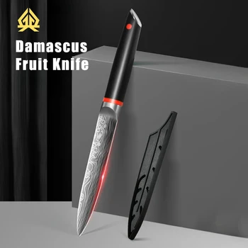 XTL Damask Sadje Nož Set, Zunanji Prenosni Nož, Camping BBQ Rezanje Nož, Gospodinjski Odrezanje Nož