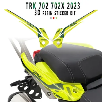 Za Benelli TRK 702 TRK 702X 2023 Motoristična Oprema 3D Gel Epoksi Nalepke Komplet 3D ročaji za Varstvo Nalepke