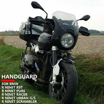 Za BMW R Devet T NINET R9T Scrambler Racer Čistega Mestnega 2014-2021 2020 Motocikel Handguard Strani Varovala Zaščitnik Stražar Vetrobransko steklo