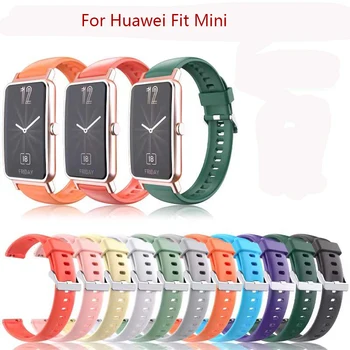 Za HUAWEI WATCH FIT Mini Band Silikonsko Zapestnico Športni Trak Enostavno Fit Manšeta Za Huawei Fit Mini Watchband Watch Dodatki