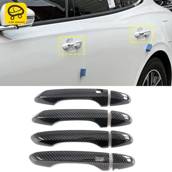 Za Hyundai Veličino Azera IG 2020-2023 Auto Avto Oprema Ročaj Vrat Okvir Nalepke Kritje Chrome Zunanjost Dekoracijo Styling