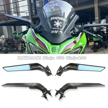 Za KAWASAKI Ninja 650 Ninja400 2018-2023 Pribor Motocikel Spremenjenih Osnovnih Veter Krilo Rearview Mirror Vzvratno Ogledalo