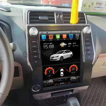Za Toyota Land Cruiser Prado 150 2018 2019 2020 Tesla Slog Android Radio Avto Multimedijski Predvajalnik Carplay Vodja Enote Auto Stereo