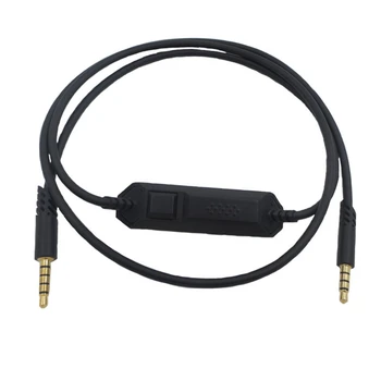 Zamenjava Avdio Kabel Za Logitech Astro A10 A40 Slušalke Ustreza Veliko Slušalke, Mikrofon Nadzor Glasnosti