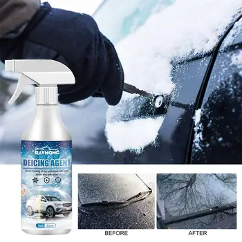 Času Za Odstranjevanje Spray Ice Odstranjevalec Spray Pozimi Vetrobransko Steklo Avtomobila Deicer Sneg Odstranitev Spray Odtajanje Sneg Spray Proti Zmrzovanju Zmrzali Zaščita