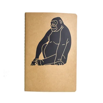 Šimpanz Tiskanja Zvezek A5 Povezavo Papirja Zaščito Za Oči Opomba Knjig List Študent, Učitelj Urad Načrtovalec Po Meri